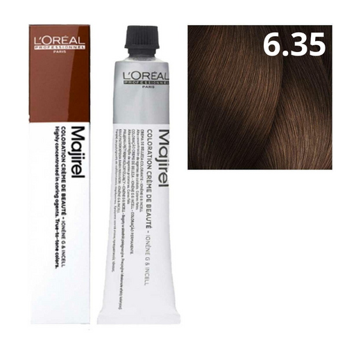 L'oreal Majirel Farba Do Włosów Permanentna 6.35 Ciemny Blond Złocisto-Mahoniowy 50ml