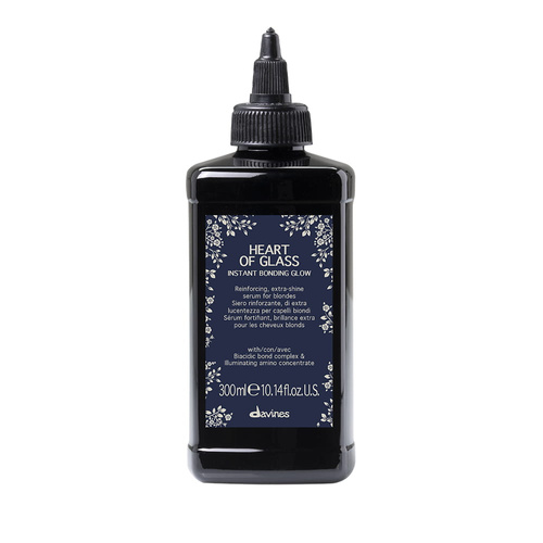 Davines Heart Of Glass Instant Bonding Glow Wzmacniające Serum do Włosów Blond 300ml