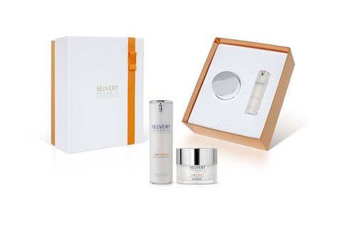 Selvert Thermal Vitamin C Coffert Zestaw Witaminowy Krem 50ml + Witaminowe Serum 30ml