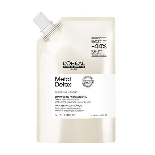 L'oreal Professionnel Metal Detox- Szampon do Włosów Farbowanych Neutralizujący Metale Refill 1000ml