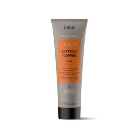 Lakme Teknia Color Refresh Saffron Copper Maska Do Włosów W Odcieniach Miedzi i Rudości 250ml