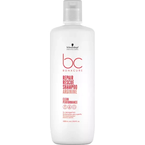 Schwarzkopf Bc Repair Rescue Szampon Regenerujący Do Włosów Zniszczonych 1000ml