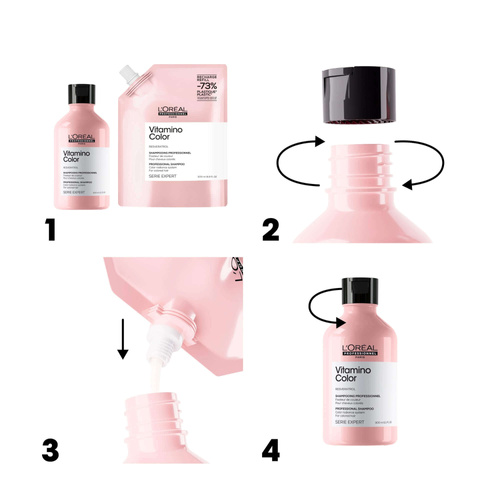 L'oreal Professionnel Vitamino Color- Szampon do Włosów Koloryzowanych Refill 1000ml
