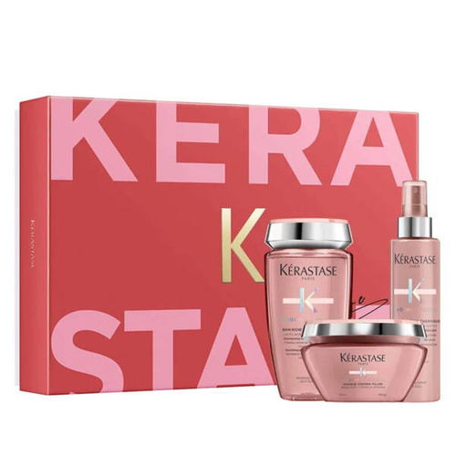 Kérastase Chroma Absolu Zestaw Prezentowy Do Włosów Farbowanych Szampon 250ml, Maska 200ml, Serum termiczne 150ml