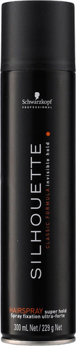 Schwarzkopf Silhouette Super Hold Bardzo Mocny Elastyczny Lakier Do Włosów 300ml
