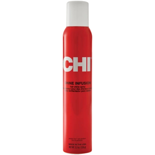 CHI Styling Shine Infusion Thermal Polishing Spray Odżywczy nabłyszczacz do włosów 150 g