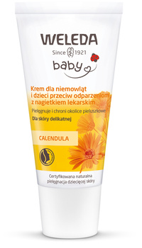 Weleda Baby- Krem Przeciw Odparzeniem dla Niemowląt i Dzieci z Nagietkiem Lekarskim 75ml