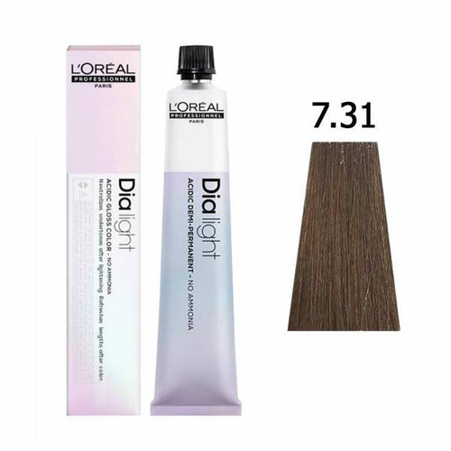 L'oreal Dia Light Farba Do Włosów Półtrwała 7.31 50ml