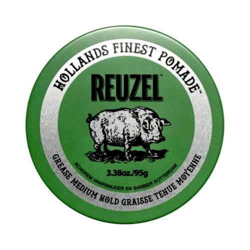 Reuzel Green Pig- Zielona Pomada Woskowa Średnio Utrwalająca 95g