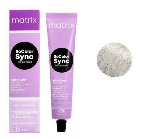 Matrix Sync Sheer Acidic Toner Kwasowy Do Włosów Ash/8a Popiel 90ml