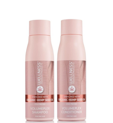 Zestaw Wellness VolumePLEX – Szampon Nawilżający + Odżywka do Włosów Cienkich