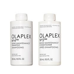 Olaplex No. 4 Fine Bond + No. 5 Fine Bond – Zestaw Odbudowy i Objatości dla Włosów Cienkich 250ml