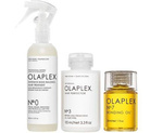  Zestaw Olaplex No.0 Intensive Bond Builder 155ml, Olaplex No.3 Hair Perfector Kuracja 100ml, Olaplex No.7 Bonding Oil 30ml