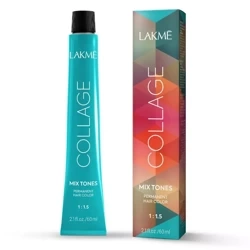 Lakme Collage Mix Permanent Hair Color Trwały krem koloryzujący do włosów 0/70 60ml