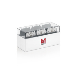 Moser Chrom2style- Zestaw Nasadek Magnetycznych 1.5, 3, 4.5, 6, 9, 12 mm 6 sztuk