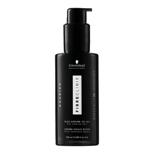 Schwarzkopf Professional Fibre Clinix Bondifinity Rich Cream-To-Oil- Bogaty Olejek w Kremie do Włosów Grubych 100ml