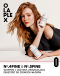 Olaplex No. 4 Fine Bond Maintenance 250ml i No. 5 Fine Bond Maintenance 250ml -Regenerujący Zestaw Stworzony z Myślą o Delikatnych i Cienkich Włosach