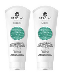 BasicLab Zestaw Żel Normalizujący 100ml x2