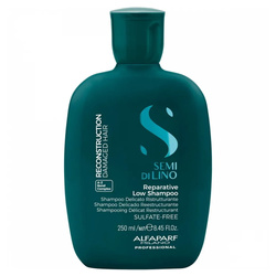 Alfaparf Semi Di Lino Reparative Low Niskopieniący Regenerujący Szampon Do Włosów 250ml