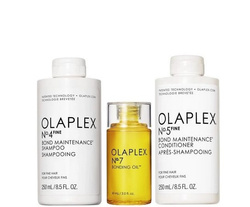 Zestaw Olaplex No.4 Fine + Olaplex No.5 Fine + Olaplex No.7 Bonding Oil 60 ml
