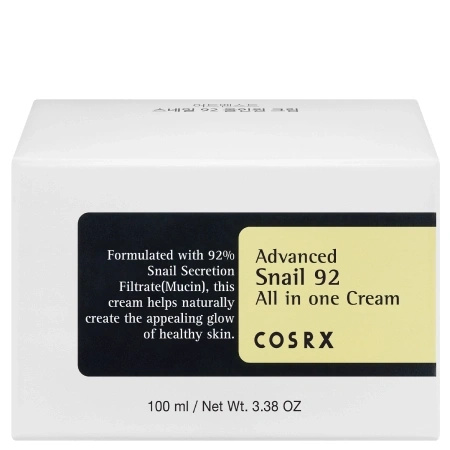 COSRX Advanced Snail 92 All in One Cream – Wielozadaniowy krem dla Twojej cery 100g