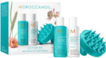 Moroccanoil Scalp Balancing -Mini Zestaw Przywracający Równowagę Skórze Głowy + Masażer
