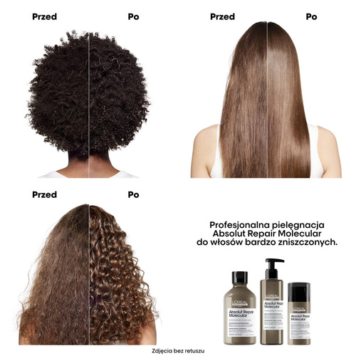 L'oreal Professionel Absolut Repair Molecular Regenerująca maska do włosów zniszczonych 100ml