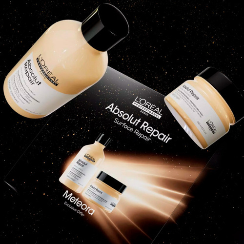 L'Oréal Professionnel Meteora Absolut Repair Duo- Zestaw Odbudowujący do Włosów Suchych i Zniszczonych Duo 