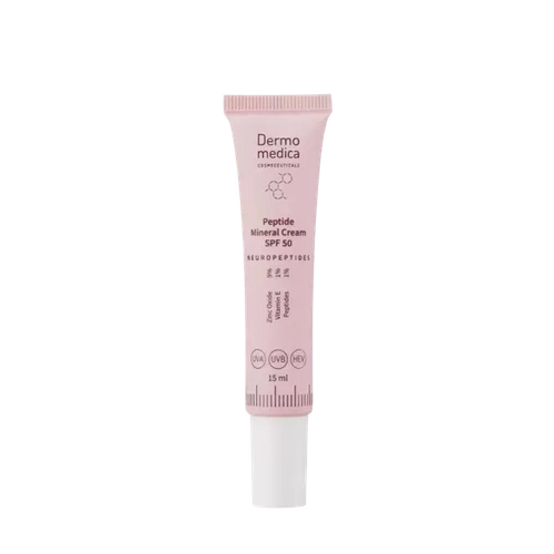 Dermomedica Peptide Mineral Cream SPF50- Peptydowy Krem do Twarzy z Wysoką Ochroną Mineralną SPF50 15ml