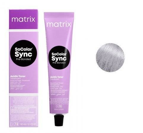 Matrix Sync Sheer Acidic Toner Kwasowy Do Włosów Violet/ 8v 90ml