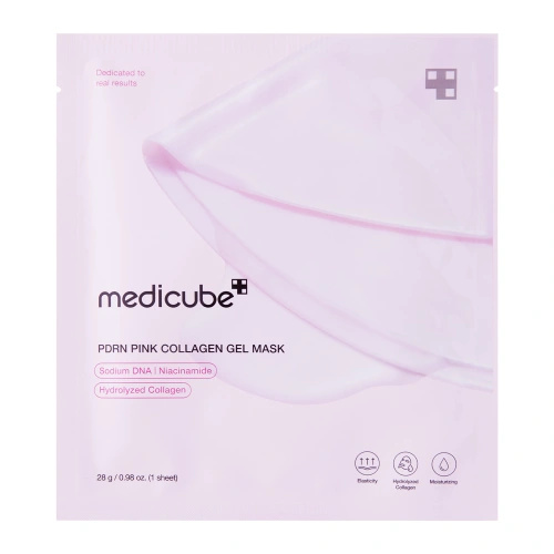 Medicube PDRN Pink Collagen Jelly Gel Mask - Ujędrniajaca Maska Hydrożelowa do Twarzy 28g
