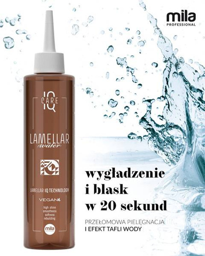 Mila Professional Lamellar Water Iq Care Woda Lamelarna 250ml