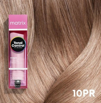 Matrix Tonal Control Kwasowy Toner Żelowy Do Włosów ton w ton 10PR 90ml