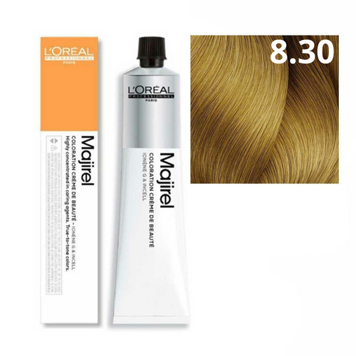 L'oreal Majirel Farba Do Włosów Permanentna 8.30 Jasny Blond Złocisty Głęboki 50ml