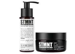 STMNT Zestaw STMNT All In One Szampon 80 ml  + STMNT Dry Clay Sucha Glinka 30 ml