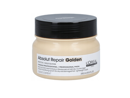 L'oréal Absolut Repair Gold Odbudowująca Złota Maska Do Każdego Rodzaju Włosów 250ml