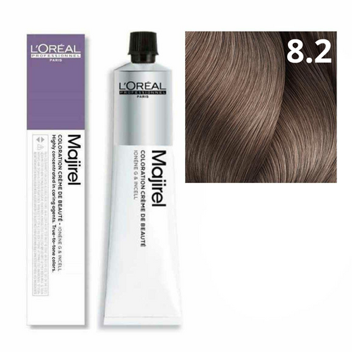 L'oreal Majirel Farba Do Włosów Permanentna 8.2 Jasny Blond Opalizujący 50ml