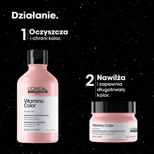 L'Oréal Professionnel Meteora Vitamino Color Duo- Zestaw Prezentowy do Włosów Farbowanych Duo