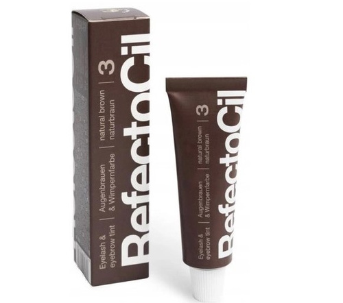 Refectocil Henna W Kremie Do Brwi i Rzęs Brązowa Natural Brown No.3