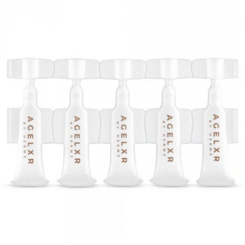 Hermz AGELXR Instant Wrinkle Remover Kuracja przeciwzmarszczkowa i ujędrniająca skórę, 10 x 0.6ml