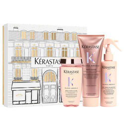 Kérastase Gloss Absolu - Zestaw prezentowy  nawilżenie, wygładzenie i rozświetlenie włosów długich