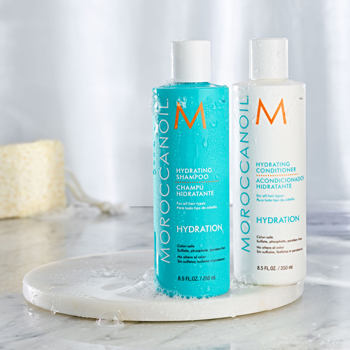 Moroccanoil Hydration Zestaw Nawilżenie Włosów Szampon 250ml + Odżywka 250ml