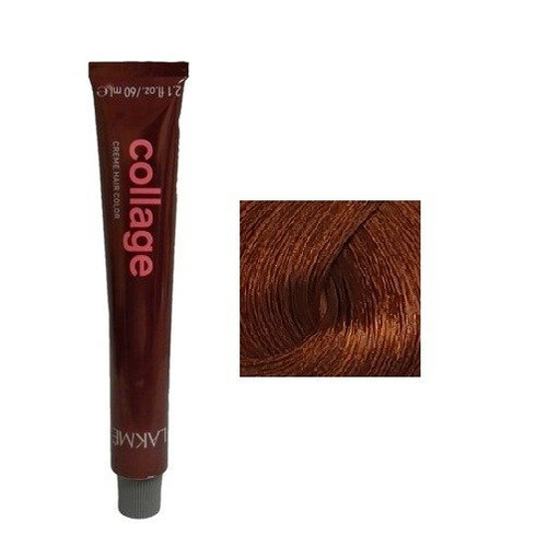 Lakme Collage Farba Do Włosów Trwale Kryjąca 7/44 Copper Copper Medium Blonde 60ml