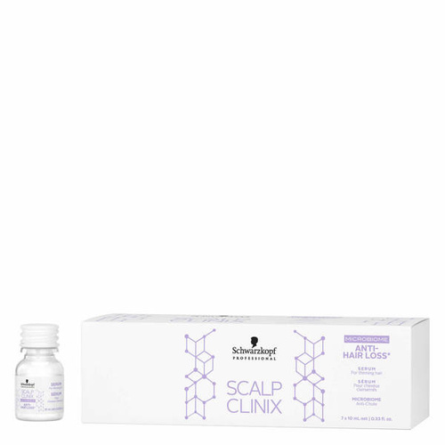 Schwarzkopf Scalp Clinix Microbiome Anti-Hair Loss Serum Serum Przeciw Wypadaniu Włosów 7x10ml