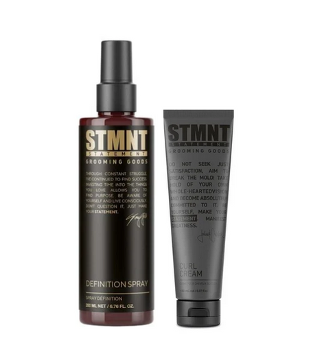 STMNT Zestaw  STMNT Curl Cream 150 ml + STMNT Definiujący Spray 200 ml