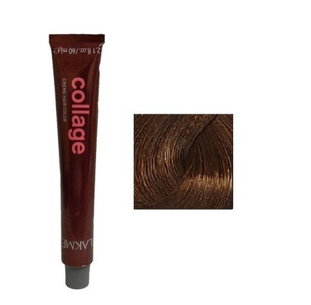 Lakme Collage Farba Do Włosów Trwale Kryjąca 7/64 Copper Chestnut Medium Blonde 60ml