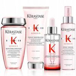 KÉRASTASE GENESIS Zestaw do włosów szampon 250ml + odżywka 200ml + mleczko termiczne 150ml + serum 90ml