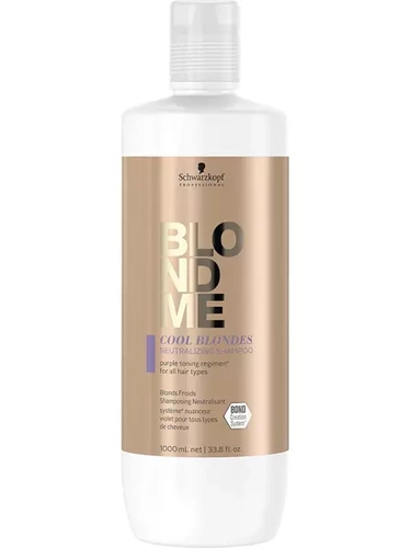 Schwarzkopf Blondme Szampon Do Zimnych Blondów 1000ml