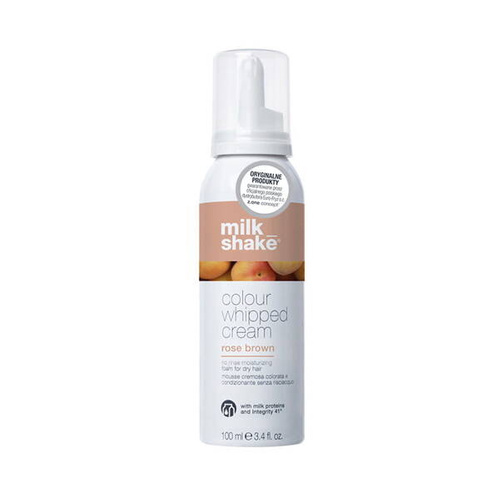 Milk Shake Colour Whipped Cream Odżywcza Pianka Koloryzująca Do Włosów Rose Brown 100ml