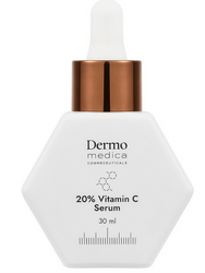 Dermomedica 20% Vitamin C Serum- Aktywne Serum do Twarzy z 20% Witaminą C i Kwasem Ferulowym 30ml